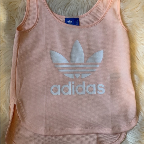 ADIDAS ORIGINALS LOOSE TREFOIL CROP TANK TOP - Picture 4 of 6